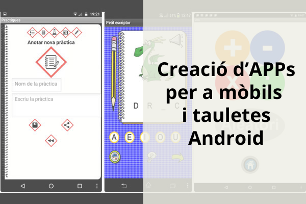 Creació d’APPs per a mòbils i tauletes Android