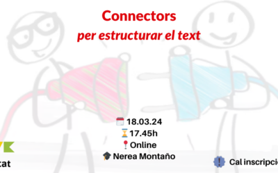 Connectors per estructurar el text